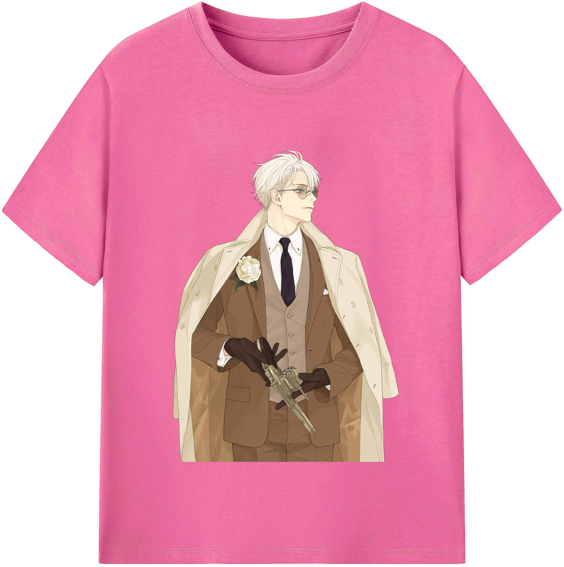 （画像用） 呪術廻戦 Jujutsu Kaisen レディースカジュアルプリントTシャツ（綿100％）